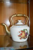 Large Staffordshire Pottery Oversized Teapot