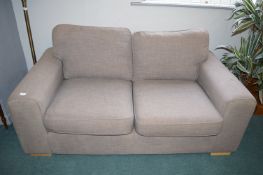 Grey Two Seat Sofa