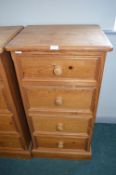 Tall Solid Pine Four Drawer Chest