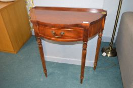 Half Moon Hall Table