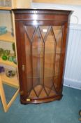Astral Glazed Corner Display Cabinet
