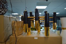 iLite Black & Gold Chandelier