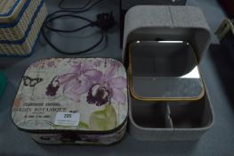 Two Jewellery Boxes