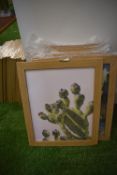 *Nine Oak Framed Pictures