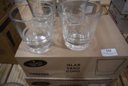 *Sixteen Heavy Based Tumblers