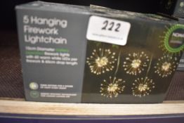 *Five Hanging Firework Lightchain