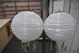 *Pair of Solar Powered Lanterns