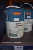 *1x 5L of Protek Heritage Blue Royal Exterior Superior Wood Finish