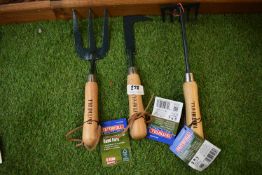 *Three Faithful Gardening Hand Tools