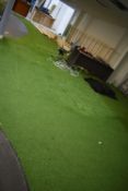 *Piece of Astroturf as Fitted ~15m x ~3.5m with Cut-outs (collection by appointment)