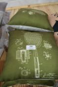 *Five Tennis Scatter Cushions