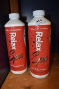 *Two Bottles of Relax Spa Hot Tub pH Minus