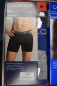 *Calvin Klein Boxer Briefs Size: M 3pk