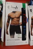*Pringle Classic Boxer Shorts Size: XL 4pk