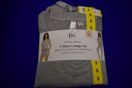 *Flora Nikrooz 3pc Grey Loungewear Set Size: S