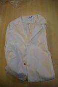 ~10 Women’s White Work Coats