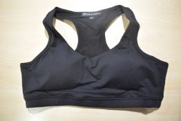 *Four Silhouette Black Sports Bras Size: M