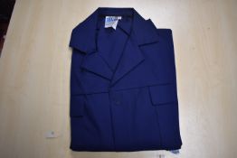 Box of Blue Line Safety Press Stud Jackets (mixed sizes)