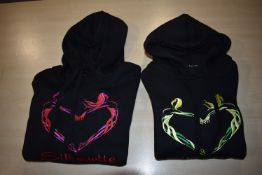 *Three Silhouette Black Hoodies Size: M