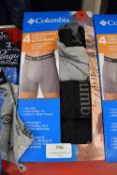 *Columbia Boxer Briefs Size: M 4pk