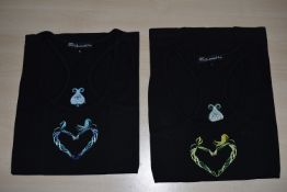 *Four Silhouette Black Vests Size: M