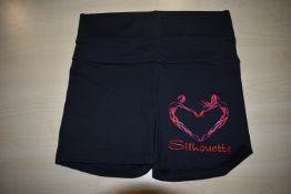 *Four Silhouette Black Shorts Size: S