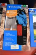 *Columbia Boxer Briefs Size: XL 4pk
