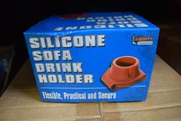 *Box of 20 Silicone Sofa Drinks Holders