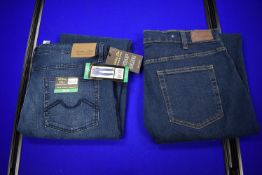*Three Pairs of Mixed Jeans Size: 38/32