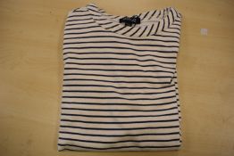 *Four Buffalo David Bitton Navy Stripe Dresses Size: L
