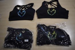 *Four Silhouette Sports Bras Size: M