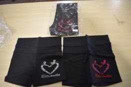 *Four Silhouette Shorts Size: S