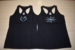 *Four Silhouette Black Vests Size: L