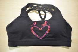 *Four Silhouette Black Sports Bras Size: M