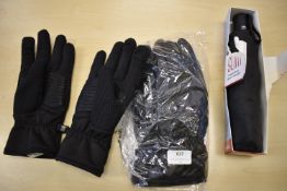 *Shedrain Telescopic Umbrella and Two Pairs of Gloves