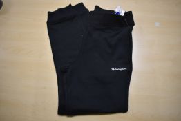 *Five Champion Tracksuit Bottoms Size: L