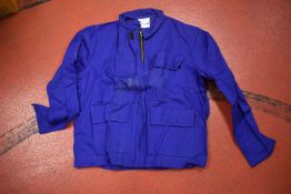 ~5 Blue Zip Front Jackets