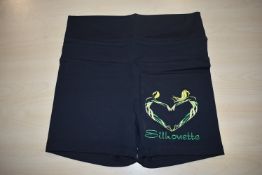 *Four Silhouette Black Shorts Size: S