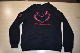 *Two Silhouette Black Hoodies Size: M