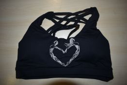 *Four Silhouette Black Sports Bras Size: M