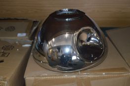 iLite Silver Pendant Lamp 28cm diameter