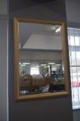 Gilt Framed Bevelled Edge Mirror