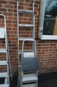 Three Three Assorted Step Ladders