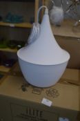 iLite White Pendant Lamp 24cm diameter