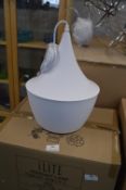 iLite White Pendant Lamp 24cm diameter