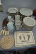 Sainsbury's Stoneware Tableware, plus Cutlery, and