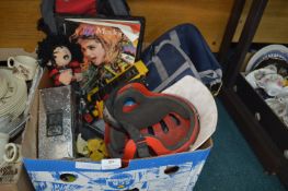 Vintage Toys, Bike Helmet, etc.