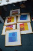 Six Abstract Prints