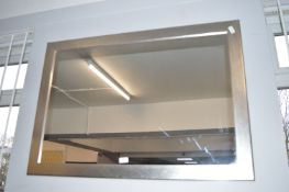 Silver Framed Mirror