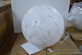 White Pendant Lamp 26cm diameter